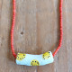 Colorful Hippie Boho necklace 1003111