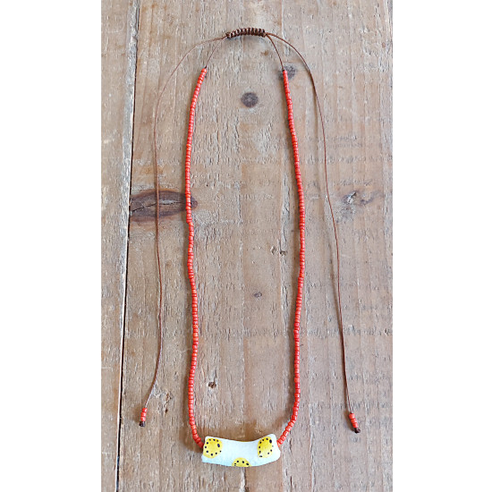 Colorful Hippie Boho necklace 1003111
