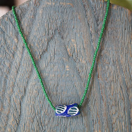 Colorful Hippie Boho necklace 1003113