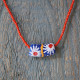 Colorful Hippie Boho necklace 1003114