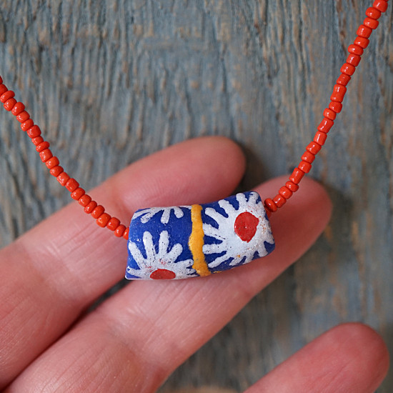 Colorful Hippie Boho necklace 1003114