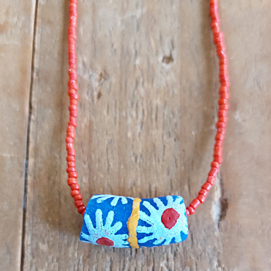 Colorful Hippie Boho necklace 1003114