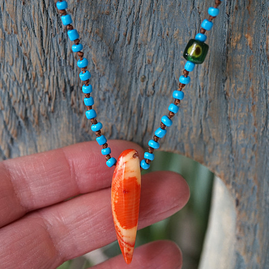 Amulet necklace 1003125