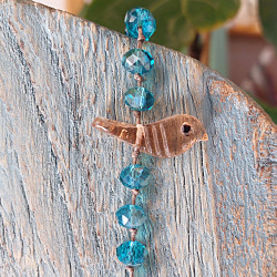 Boho Chic Crystal Bead Necklace 1003132