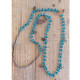 Boho Chic Crystal Bead Necklace 1003132