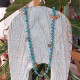 Boho Chic Crystal Bead Necklace 1003132
