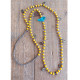 Boho Chic Crystal Bead Necklace 1003133