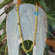 Boho Chic Crystal Bead Necklace 1003133