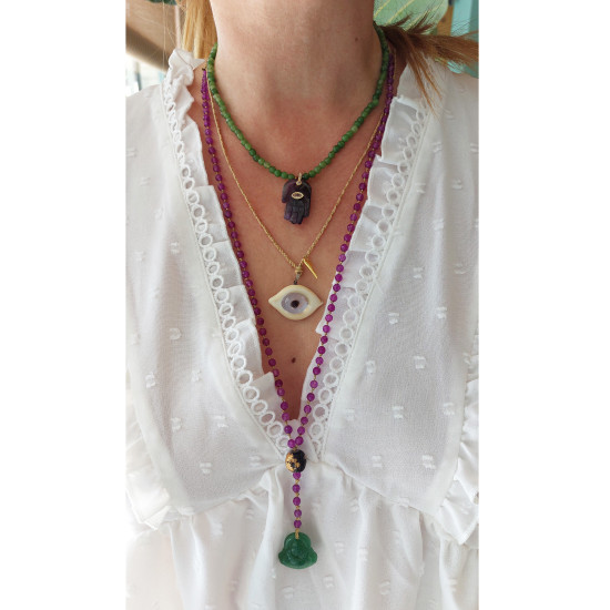 Hamsa hand necklace 1003145