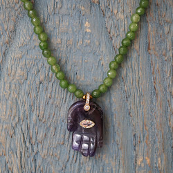 Hamsa hand necklace 1003145