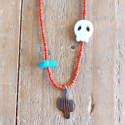 Cactus necklace 1003150