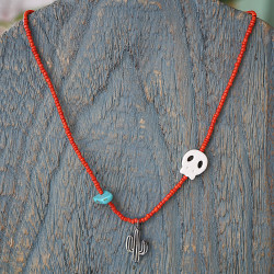Cactus necklace 1003150