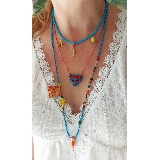 Cactus necklace 1003151