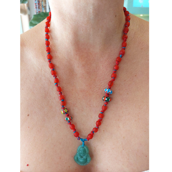 Buddha pendant necklace 1003168