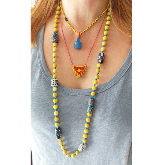 Tribal necklace 1003174