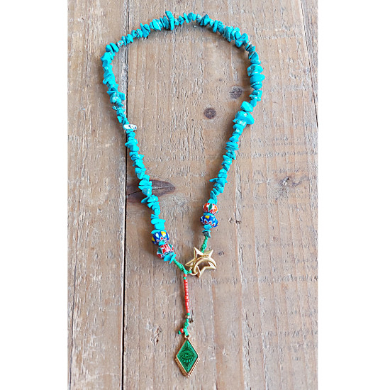 Boho chic necklace 1003177