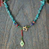 Boho chic necklace 1003177