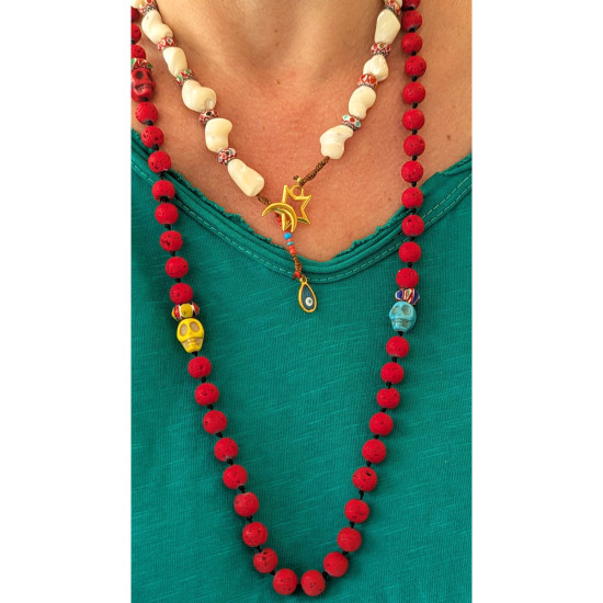 Boho chic necklace 1003184