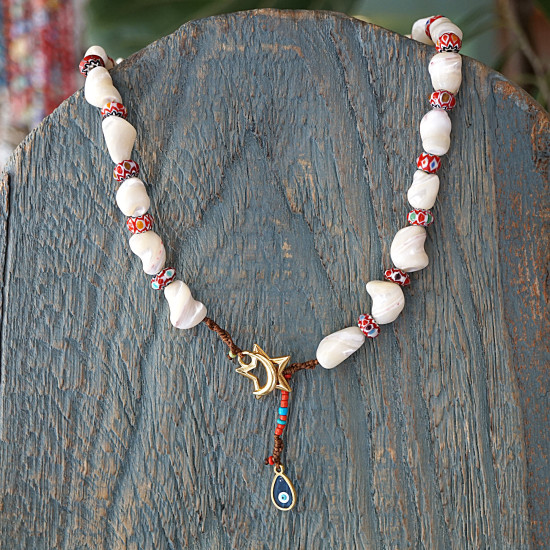 Boho chic necklace 1003184