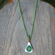 Blown glass necklace 1003188