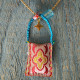Necklace with Stainless Steel Chain & Talisman Pendant 1003202