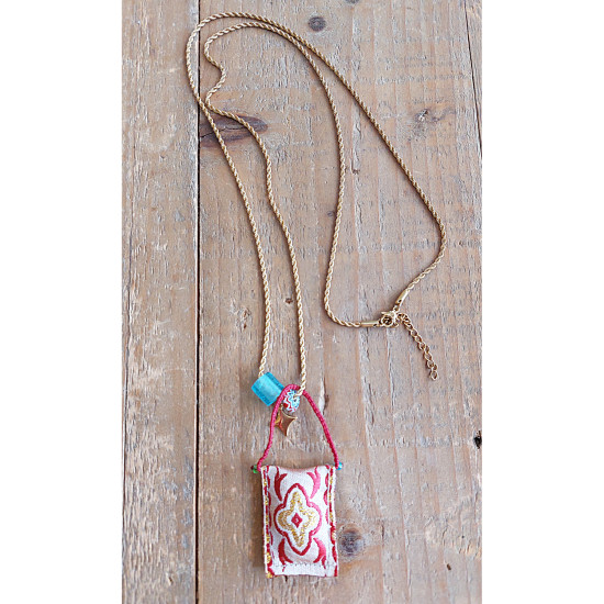 Necklace with Stainless Steel Chain & Talisman Pendant 1003203