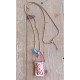 Necklace with Stainless Steel Chain & Talisman Pendant 1003203