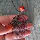 Skeleton and skull chain necklace 1003206