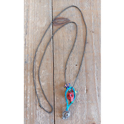 Globe pendant necklace 1003210