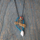Bike pendant necklace 1003223