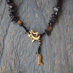 Boho chic necklace 1003245