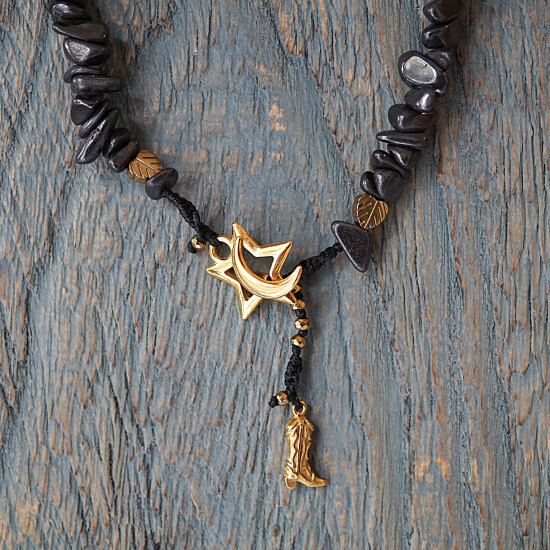 Boho chic necklace 1003245