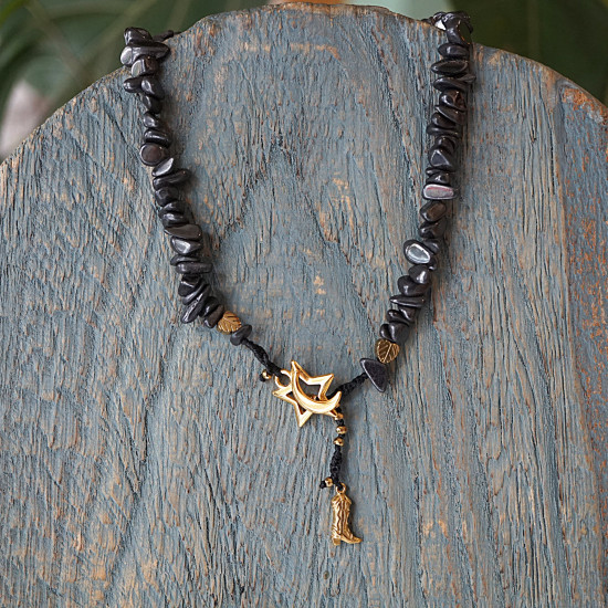 Boho chic necklace 1003245