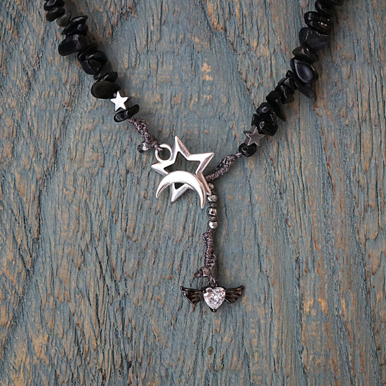 Boho chic necklace 1003246