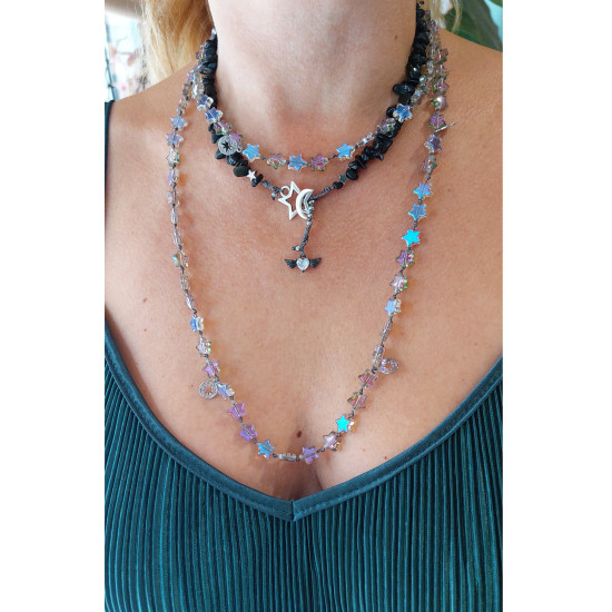 Boho chic necklace 1003246