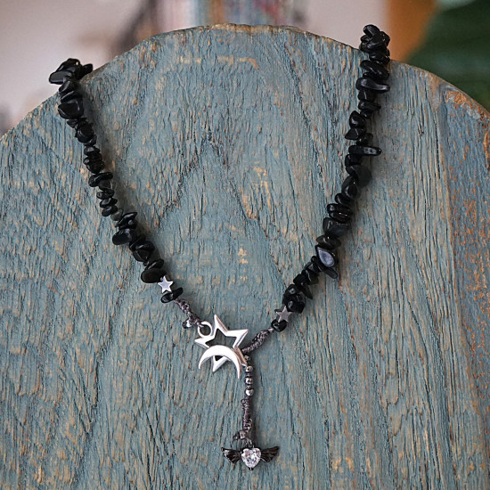 Boho chic necklace 1003246