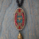 Tibetan pendant necklace 1003248
