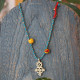 Copper cross necklace 1003271