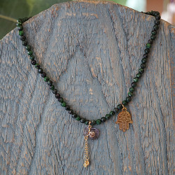 Lucky bag charm necklace 1003274