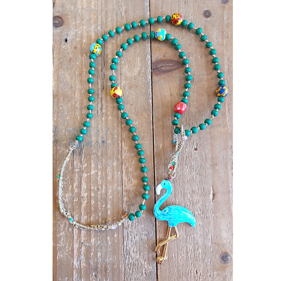 Flamingo pendant necklace 1003276
