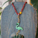 Flamingo pendant necklace 1003277