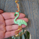 Flamingo pendant necklace 1003277