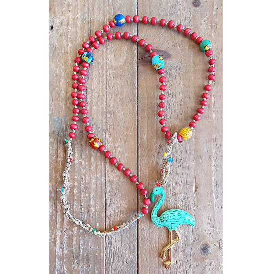 Flamingo pendant necklace 1003277