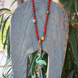 Flamingo pendant necklace 1003277