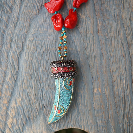 Indian pendant necklace 1003289