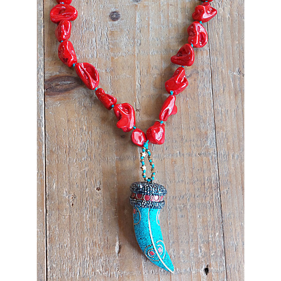 Indian pendant necklace 1003289