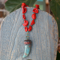 Indian pendant necklace 1003289