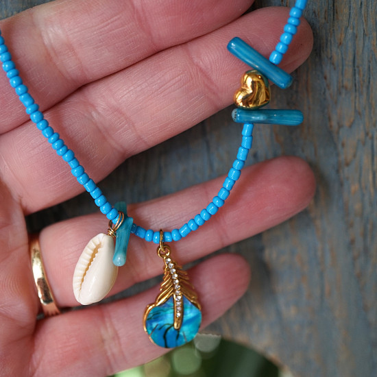 Hippie chic necklace 1003294
