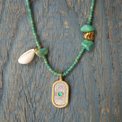 Hippie chic necklace 1003295