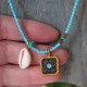 Hippie chic necklace 1003296